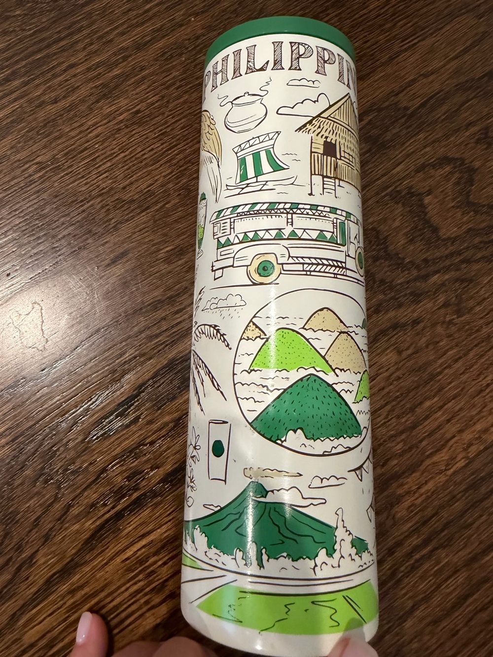 Philippines Starbucks Stainless Tumbler Bottle 16oz Been There Series NEW travel - Picture 6 of 9